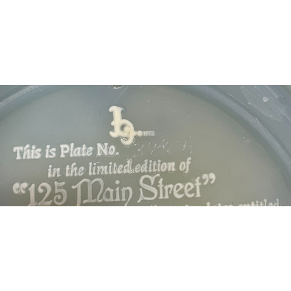 Incolay Studios Victorian Dream Homes Plates 125 Main & 212 Third Ave Lot of 2 - Picture 8 of 15